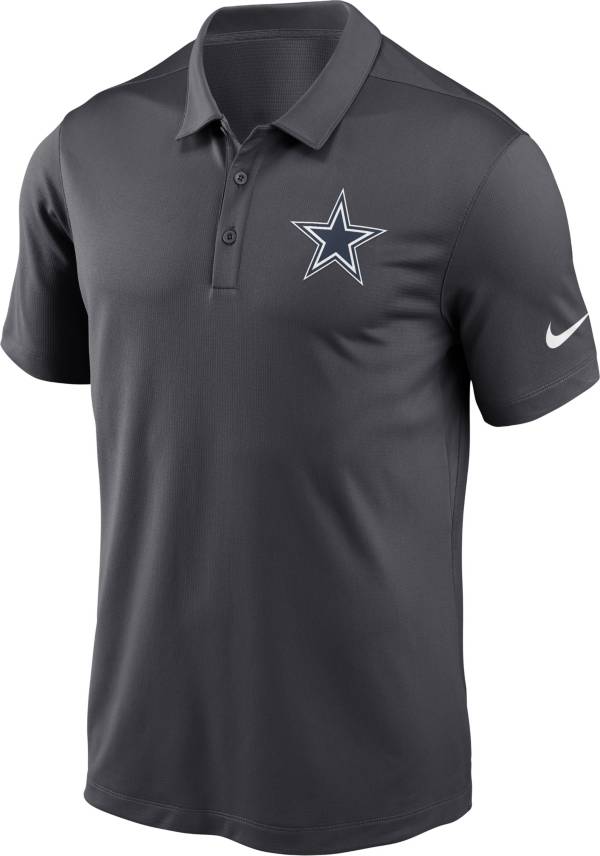 Nike Men's Dallas Cowboys Franchise Anthracite Polo