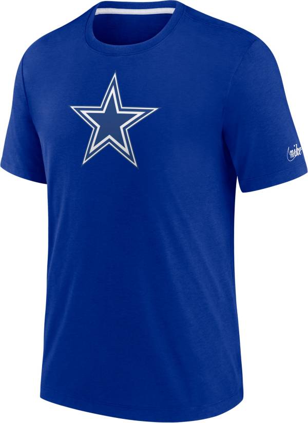 Nike Men's Dallas Cowboys Historic Tri-Blend Royal T-Shirt