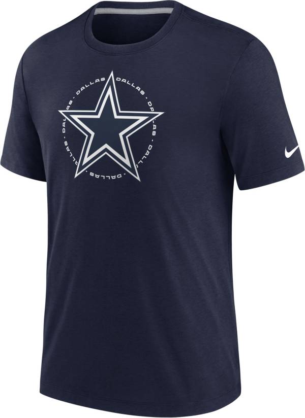 Nike Men's Dallas Cowboys Historic Circle Navy T-Shirt