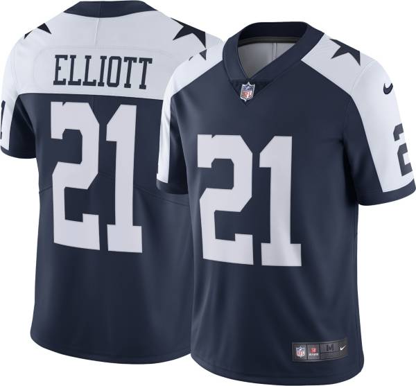 Nike Men's Dallas Cowboys Ezekiel Elliott #21 Limited Alternate Jersey