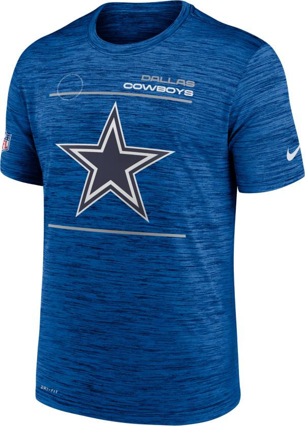 Nike Men's Dallas Cowboys Sideline Legend Velocity Royal T-Shirt