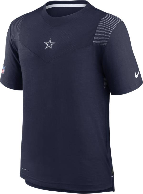 Nike Men's Dallas Cowboys Sideline Player Navy T-Shirt
