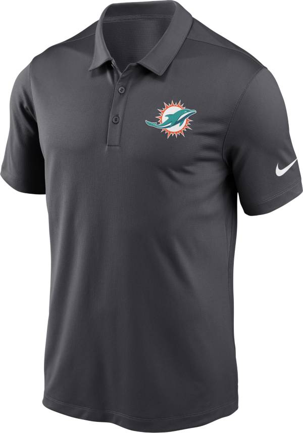 Nike Men's Miami Dolphins Franchise Anthracite Polo product image