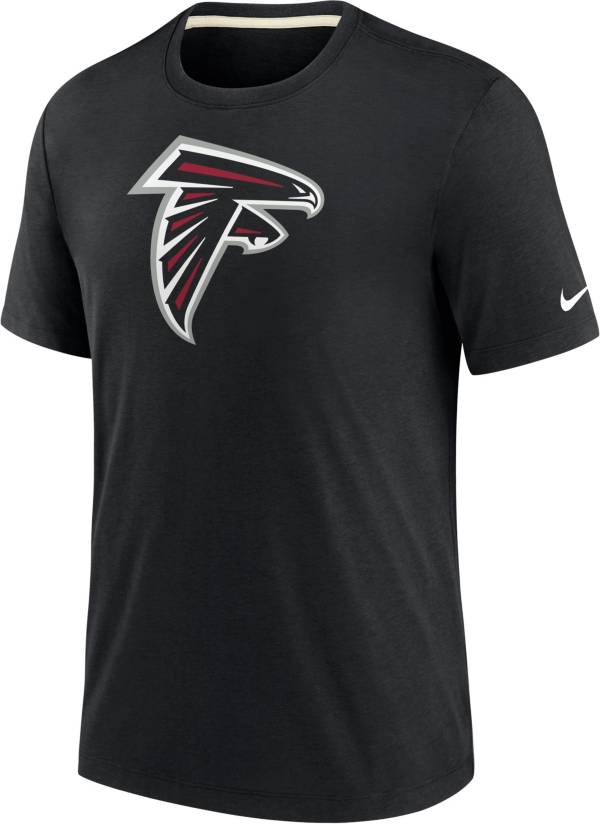 Nike Men's Atlanta Falcons Historic Tri-Blend Black T-Shirt