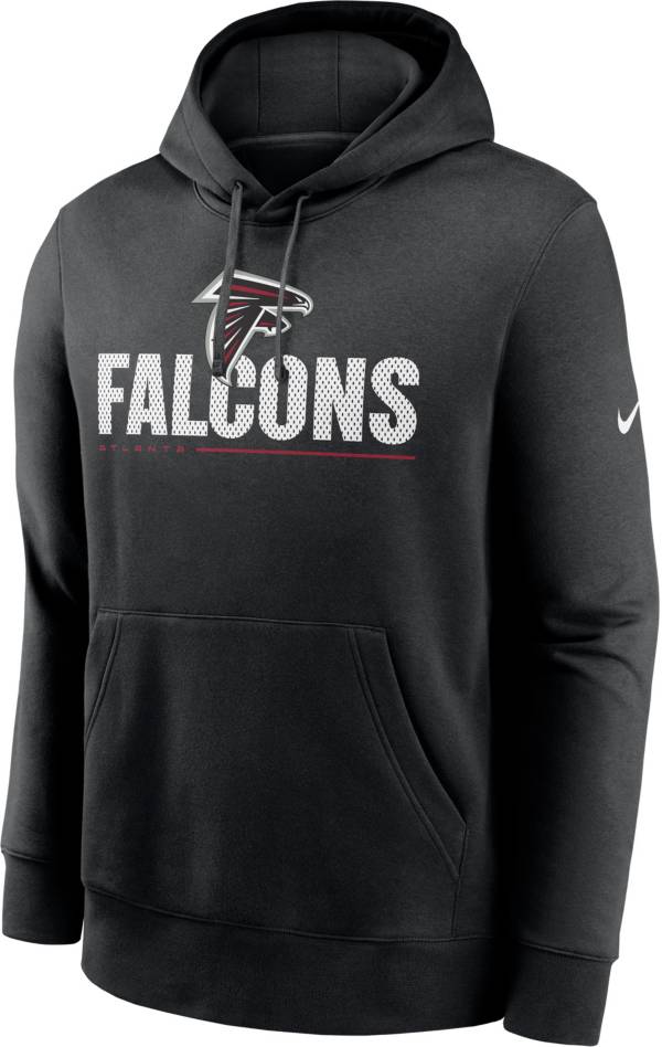 Nike Men's Atlanta Falcons Impact Club Black Hoodie