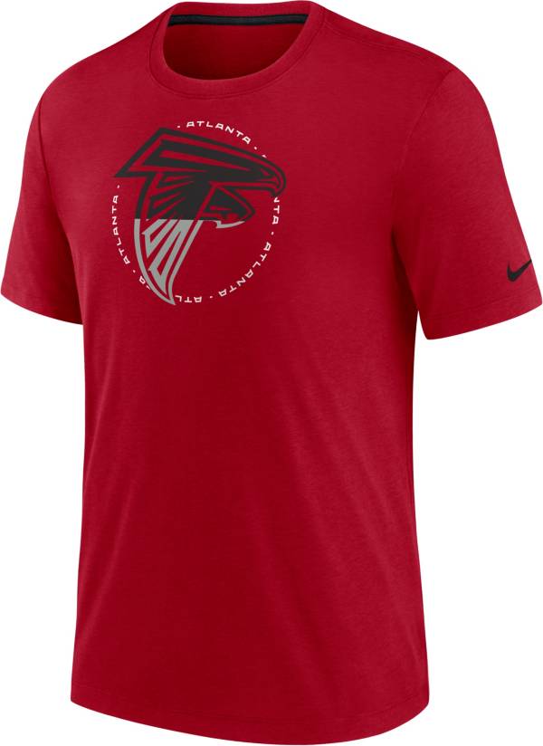 Nike Men's Atlanta Falcons Impact Tri-Blend Red T-Shirt product image