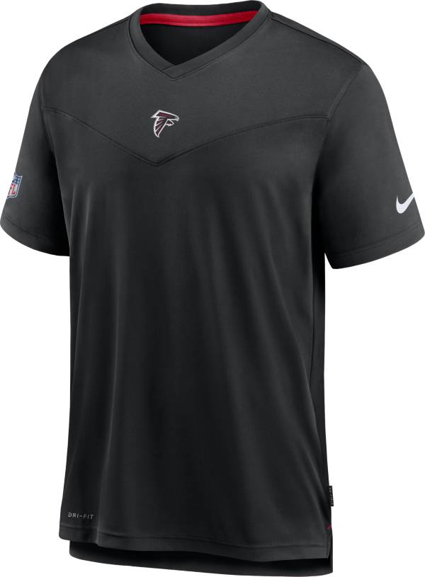 Nike Men's Atlanta Falcons Sideline Coaches Black T-Shirt