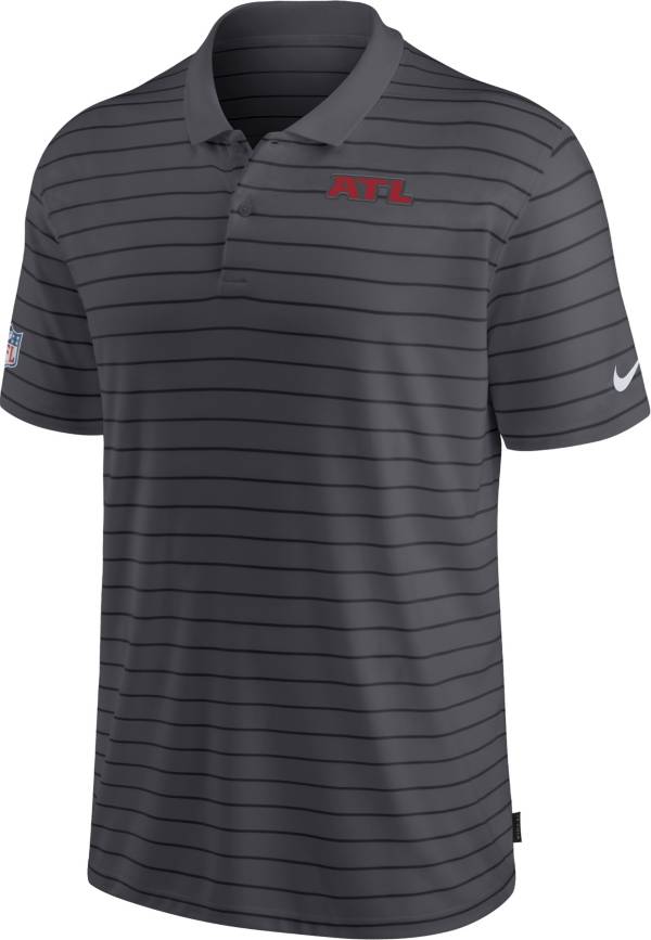 Nike Men's Atlanta Falcons Sideline Early Season Anthracite Performance Polo