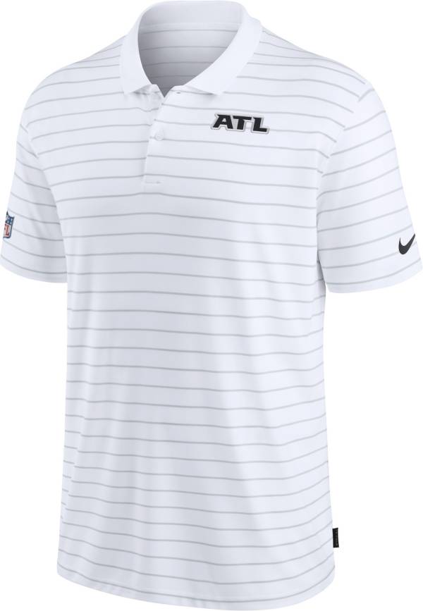 Nike Men's Atlanta Falcons Sideline Early Season White Performance Polo