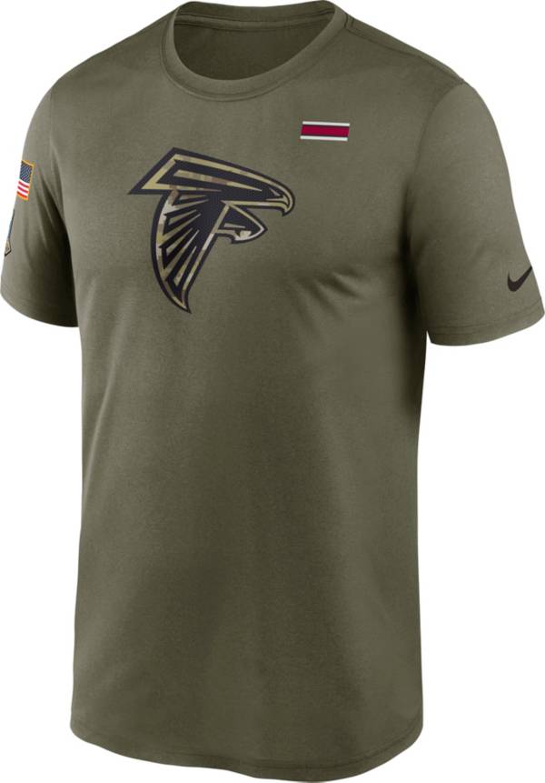 Nike Men's Atlanta Falcons Salute to Service Olive Legend T-Shirt product image