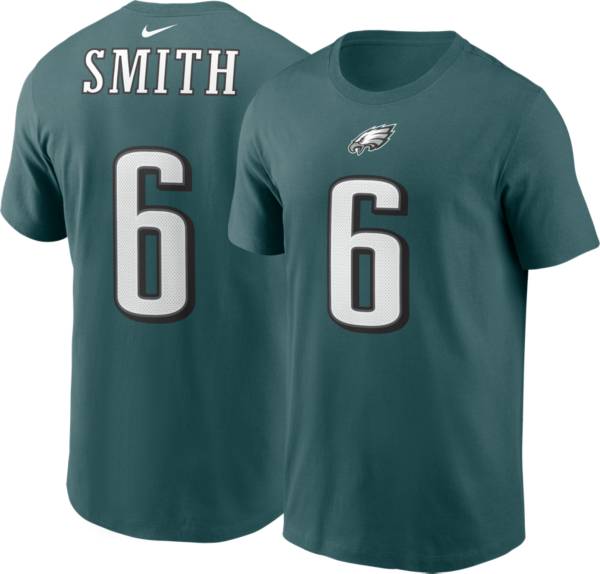 Nike Philadelphia Eagles DeVonta Smith #6 Teal T-Shirt