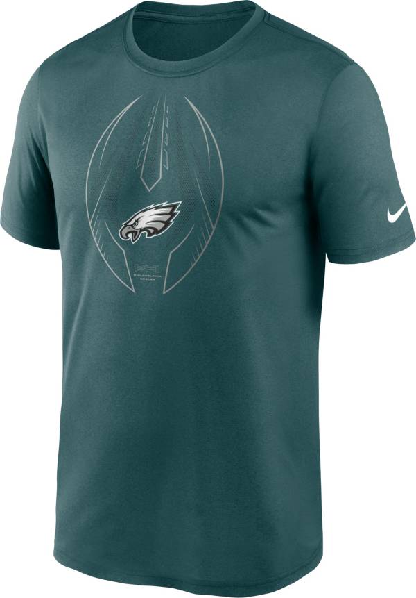 Nike Men's Philadelphia Eagles Legend Icon Green Performance T-Shirt