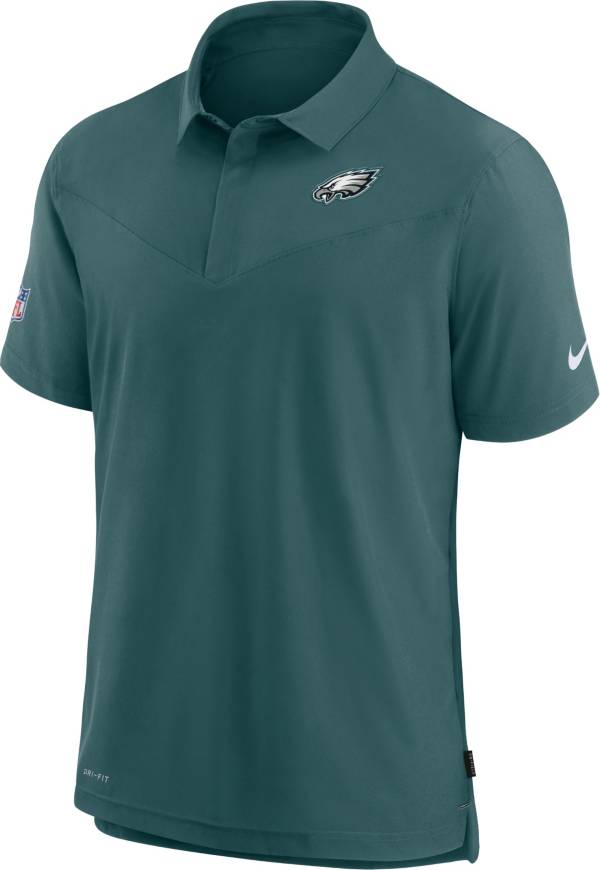 Nike Men's Philadelphia Eagles Sideline Coaches Teal Polo