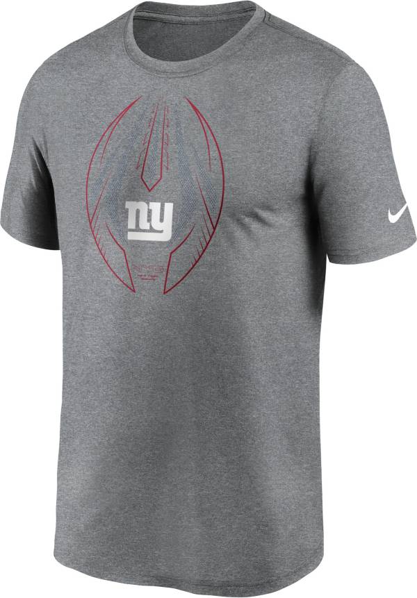 Nike Men's New York Giants Legend Icon Grey Performance T-Shirt