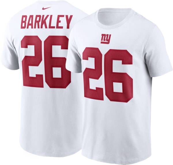 Nike Men's New York Giants Saquon Barkley #26 White T-Shirt product image