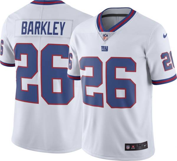 Nike Men's New York Giants Saquon Barkley #26 White Alternate Limited Jersey