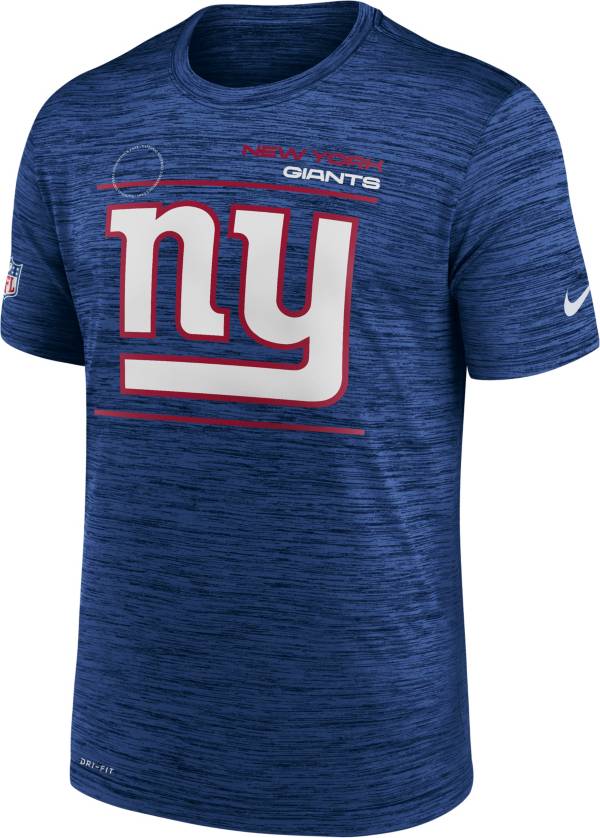 Nike Men's New York Giants Sideline Legend Velocity Blue Performance T-Shirt