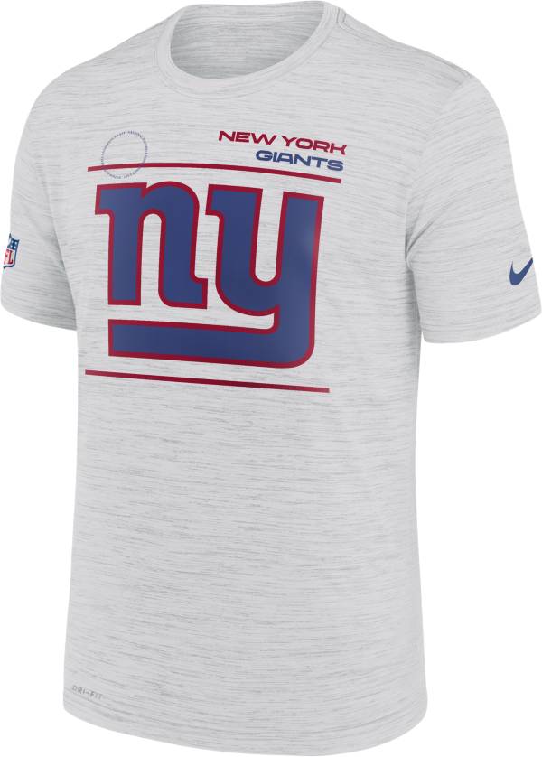 Nike Men's New York Giants Sideline Legend Velocity White T-Shirt