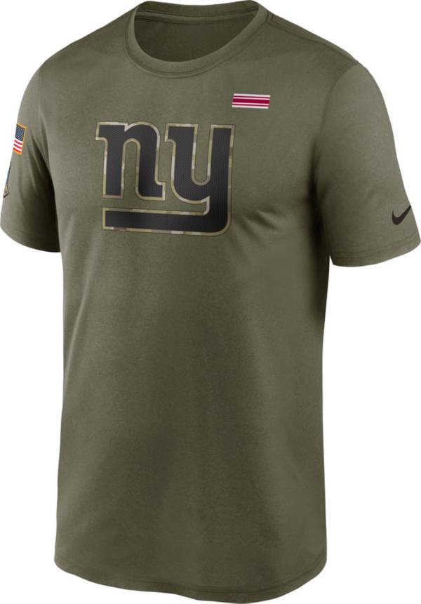 Nike Men's New York Giants Salute to Service Olive Legend T-Shirt