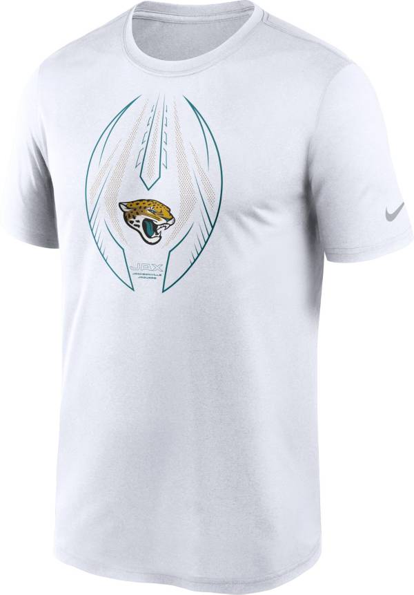 Nike Men's Jacksonville Jaguars Legend Icon White Performance T-Shirt