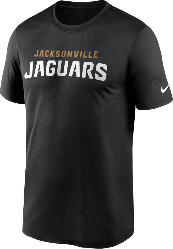 Nike Men's Jacksonville Jaguars Legend Wordmark Black Performance T-Shirt product image