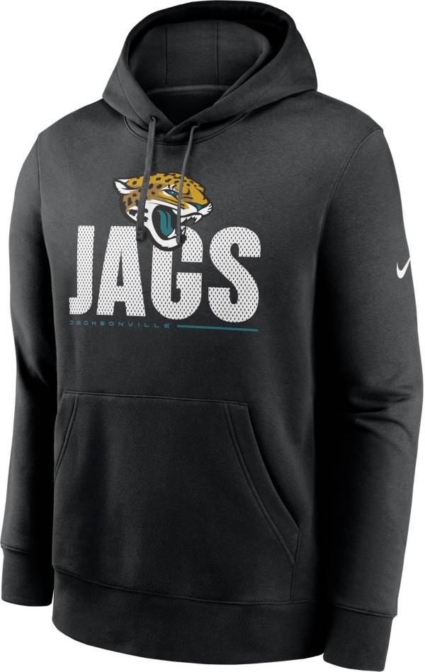 Nike Men's Jacksonville Jaguars Impact Club Black Hoodie product image