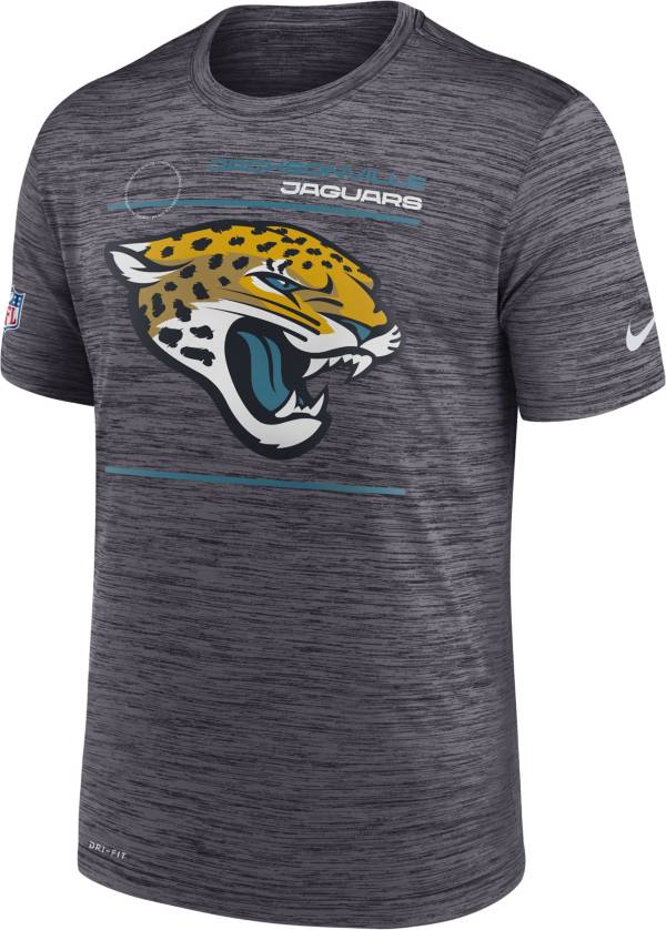 Nike Men's Jacksonville Jaguars Black Legend Velocity Sideline T-Shirt