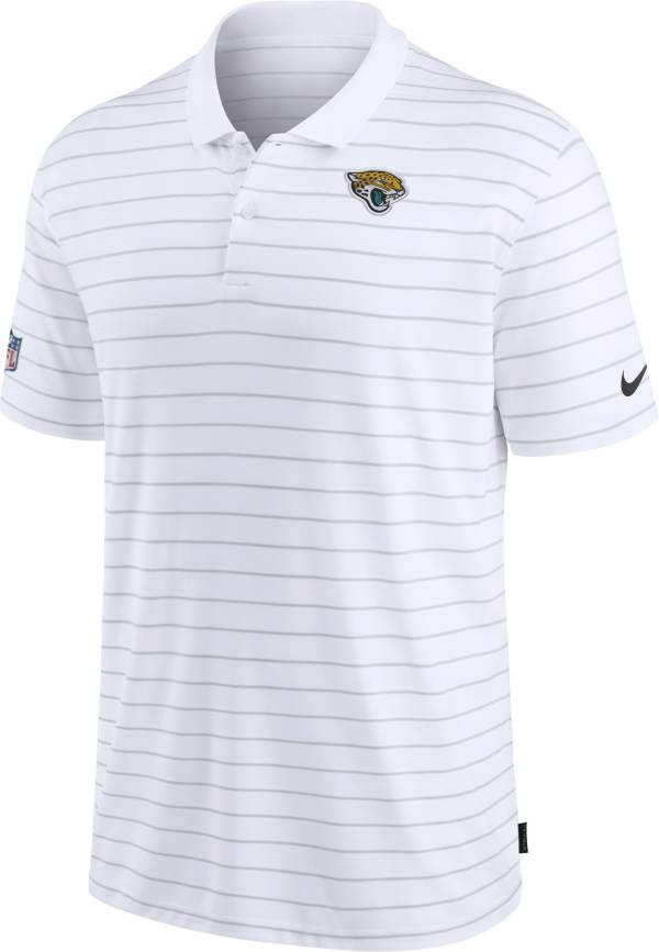 Nike Men's Jacksonville Jaguars Sideline Early Season White Performance Polo