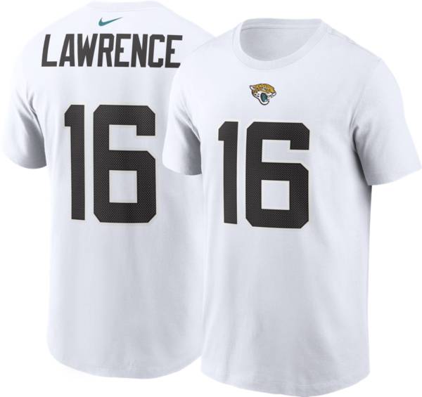 Nike Men's Jacksonville Jaguars Trevor Lawrence #16 White T-Shirt