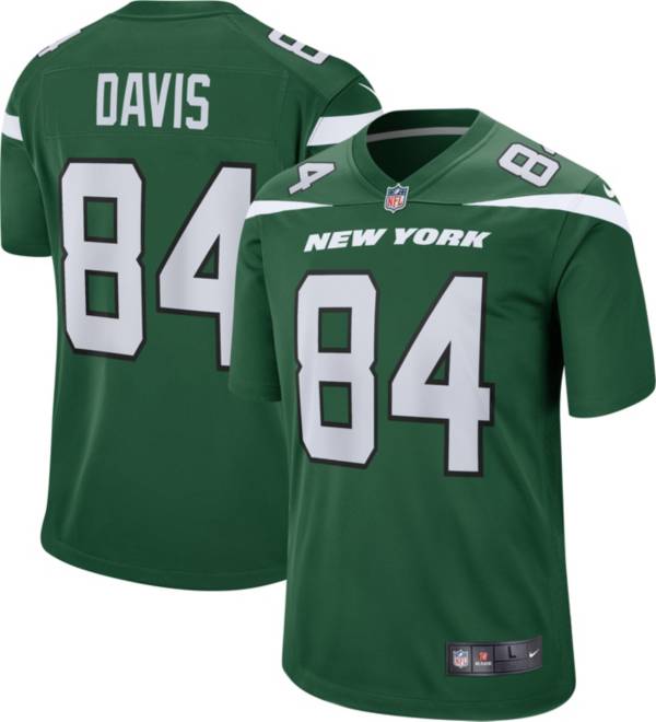 Nike Men's New York Jets Corey Davis #84 Green Game Jersey