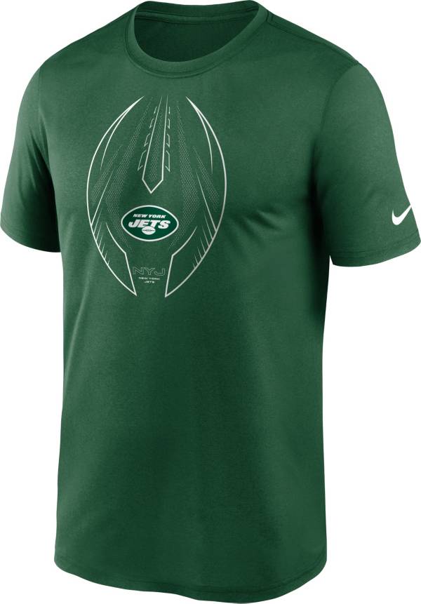 Nike Men's New York Jets Legend Icon Green Performance T-Shirt