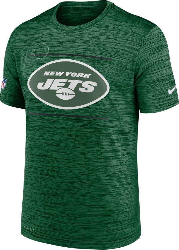 Nike Men's New York Jets Sideline Legend Velocity Green Performance T-Shirt