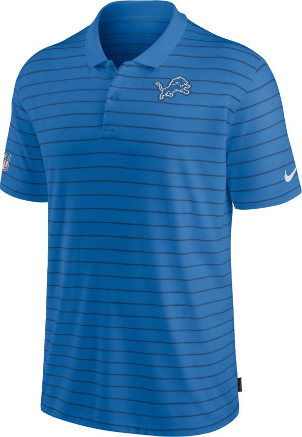 Nike Men's Detroit Lions Sideline Early Season Blue Performance Polo