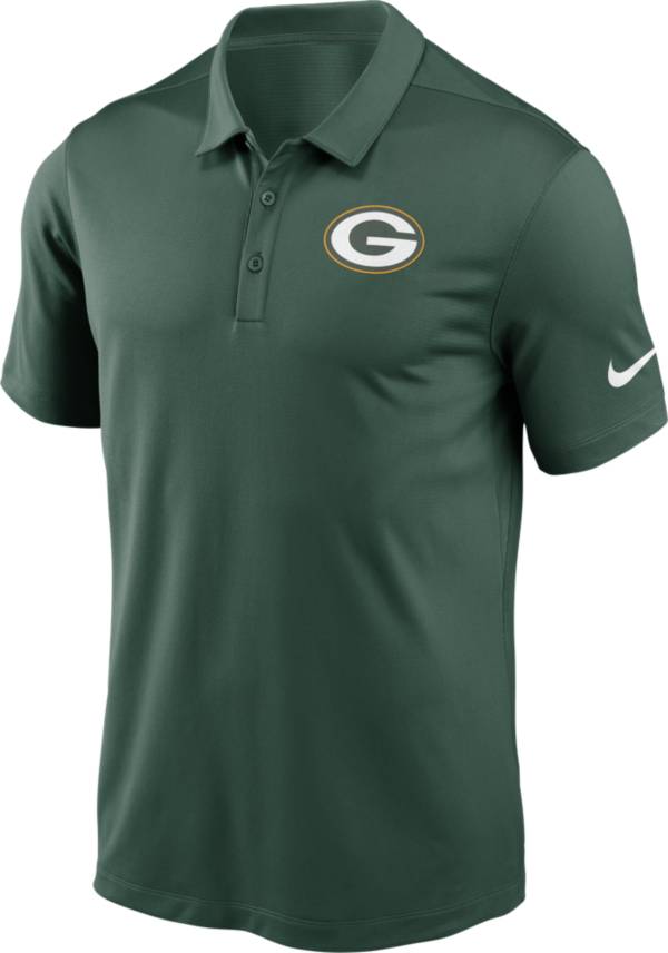 Nike Men's Green Bay Packers Franchise Green Polo