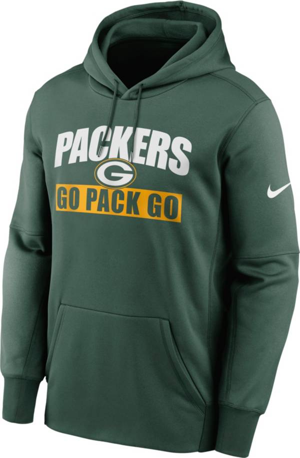 Nike Men's Green Bay Packers Hometown Green Therma-FIT Hoodie