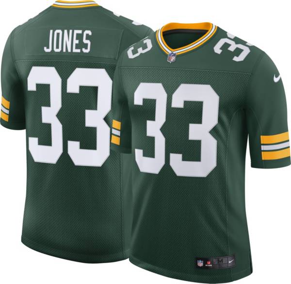 Nike Men's Green Bay Packers Aaron Jones #33 Green Alternate Limited Jersey