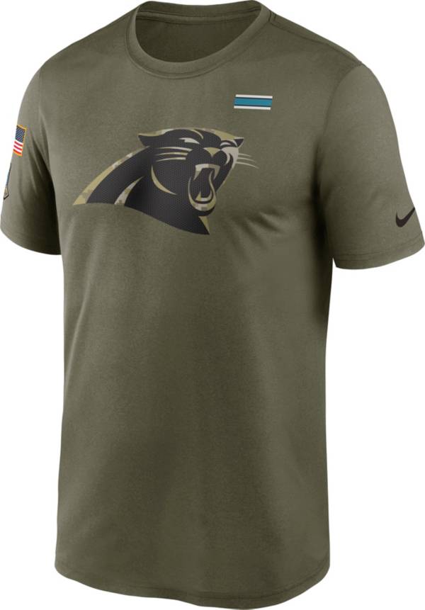 Nike Men's Carolina Panthers Salute to Service Olive Legend T-Shirt