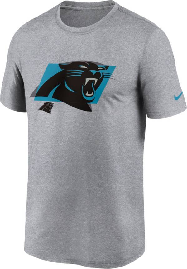 Nike Men's Carolina Panthers Tonal Logo Legend Grey T-Shirt