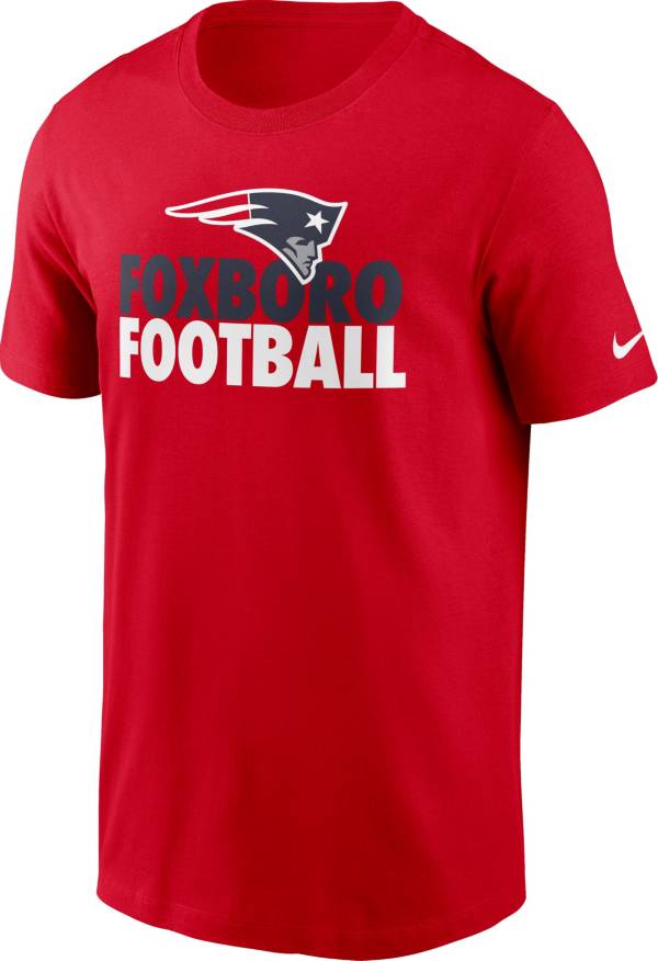 Nike Men's New England Patriots Foxboro Football Red T-Shirt product image