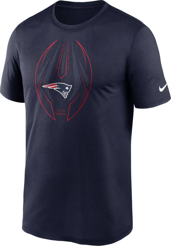 Nike Men's New England Patriots Legend Icon Navy Performance T-Shirt