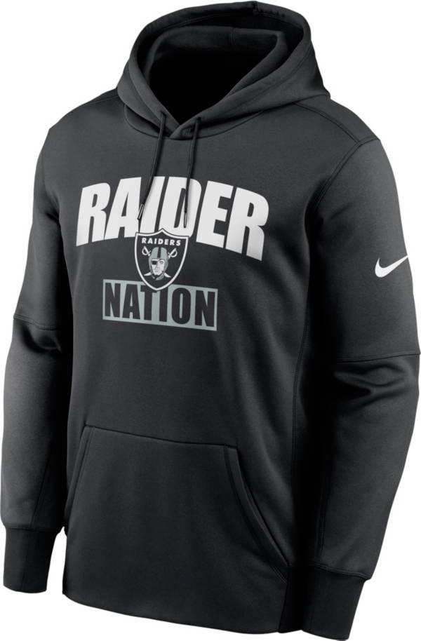 Nike Men's Las Vegas Raiders Hometown Black Therma-FIT Hoodie