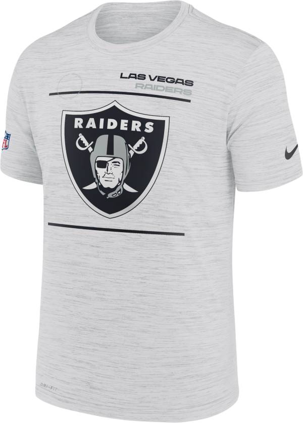 Nike Men's Las Vegas Raiders Sideline Legend Velocity White T-Shirt