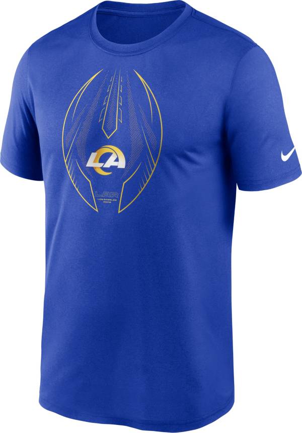 Nike Men's Los Angeles Rams Legend Icon Royal Performance T-Shirt