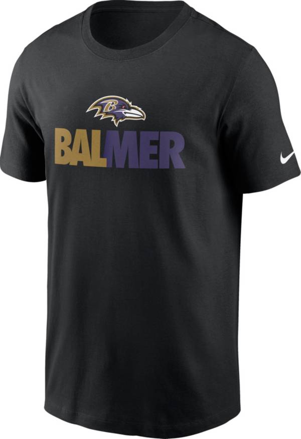 Nike Men's Baltimore Ravens Balmer Black T-Shirt product image