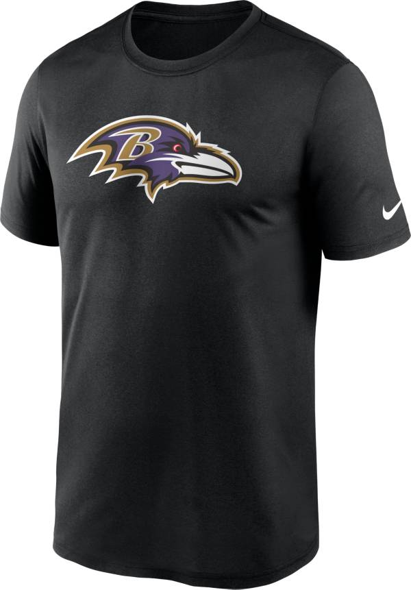 Nike Men's Baltimore Ravens Legend Logo Black T-Shirt