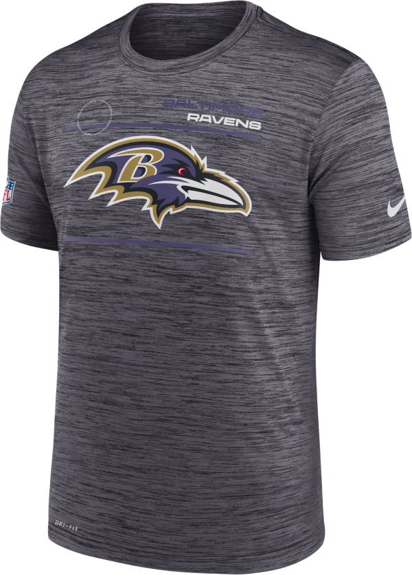 Nike Men's Baltimore Ravens Sideline Legend Velocity Black T-Shirt