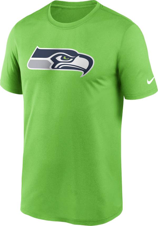 Nike Men's Seattle Seahawks Legend Logo Green T-Shirt