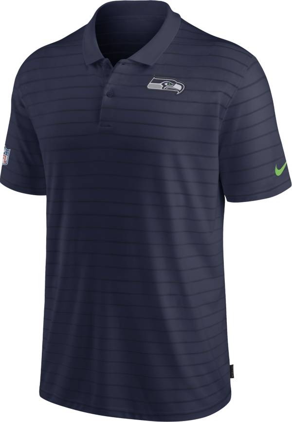 Nike Men's Seattle Seahawks Sideline Early Season Navy Performance Polo