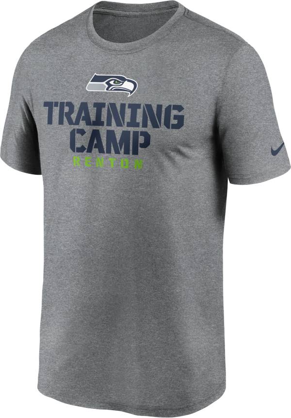 Nike Men's Seattle Seahawks Training Camp Legend Grey T-Shirt