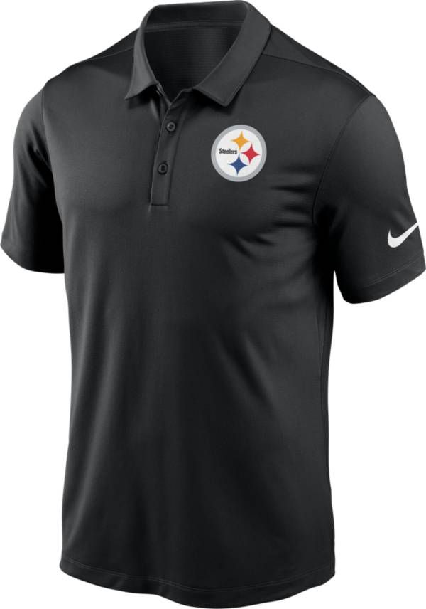 Nike Men's Pittsburgh Steelers Franchise Black Polo